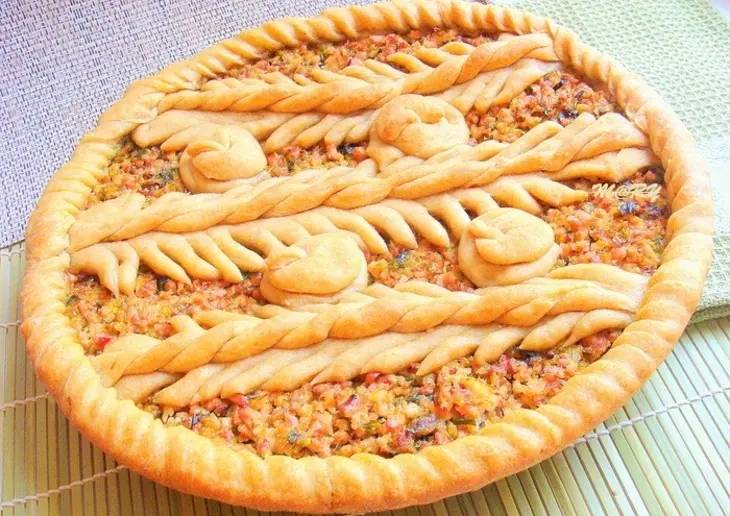 Полезный пирог с молоками осетровых: шаг 8