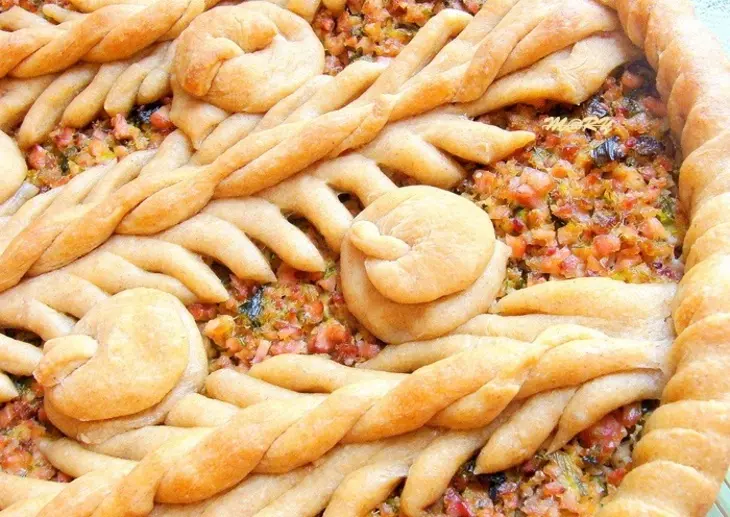 Полезный пирог с молоками осетровых: шаг 9