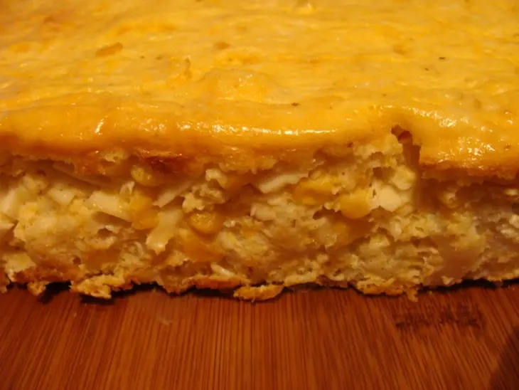 Творожный заливной пирог с цветной капустой.: шаг 10