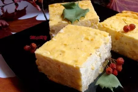 Творожный заливной пирог с цветной капустой.: шаг 12