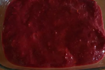 Мясо, запечённое в бруснично-апельсином соусе: шаг 5