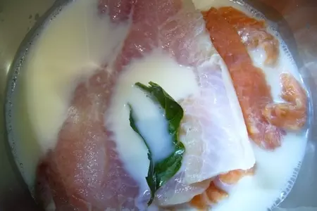 Рыбный «пирог» (fish pie): шаг 1