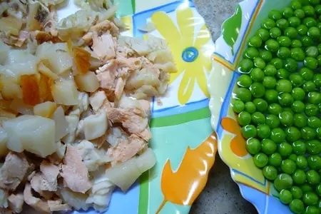 Рыбный «пирог» (fish pie): шаг 2