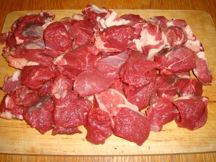 Рагу из картошки с мясом: шаг 1