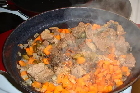 Рагу из картошки с мясом: шаг 9