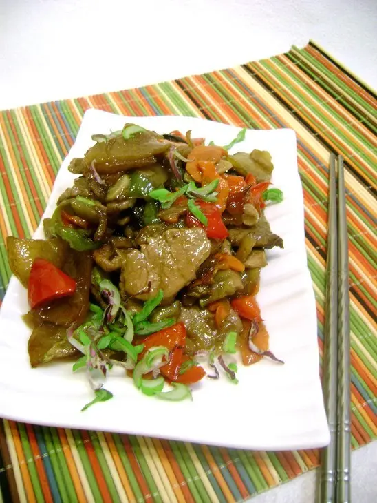 Свинина с овощами по-маньчжурски: шаг 5
