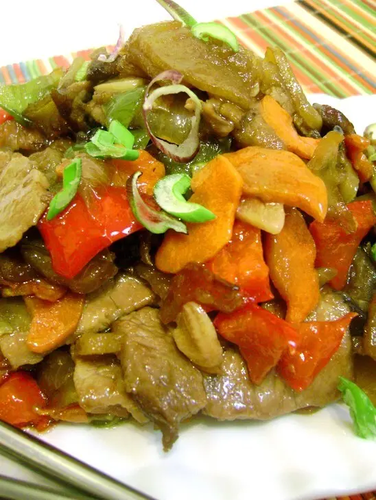 Свинина с овощами по-маньчжурски: шаг 6