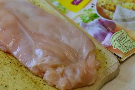 Куриное филе с тыквенным гарниром в греческом стиле.: шаг 5