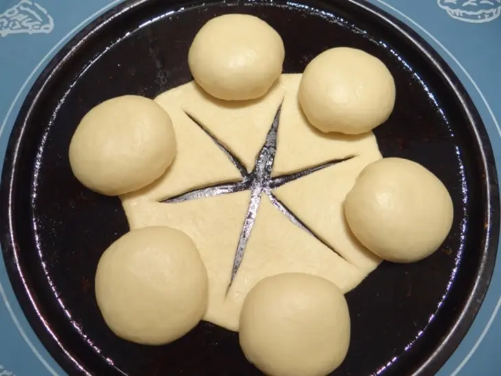 Булочки "корона": шаг 15