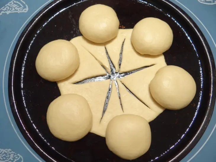 Булочки "корона": шаг 16