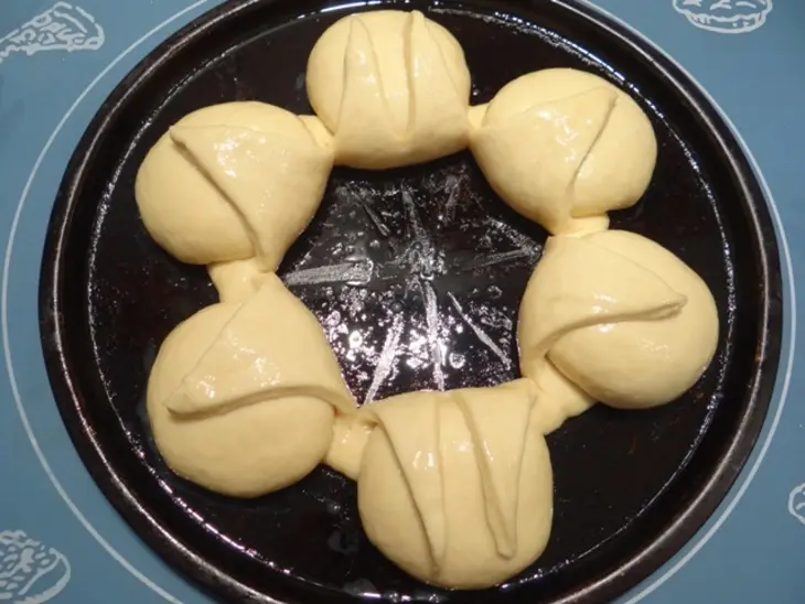 Булочки "корона": шаг 19