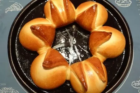 Булочки "корона": шаг 20