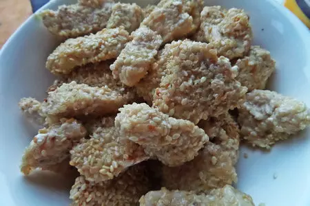 Курица в сезаме с овощами и рисом за 30 минут: шаг 4