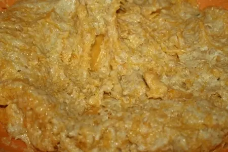 Творожно-тыквенный пирог с овощами и сыром: шаг 4