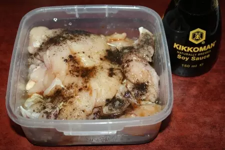 Острая яичная лапша с курицей в тайском стиле: шаг 1