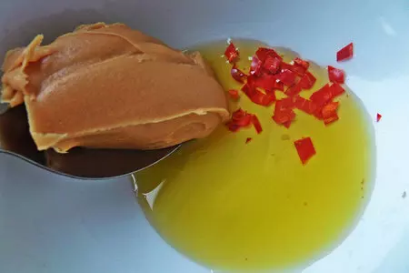 Салат "фруктовые брызги с рисом": шаг 7