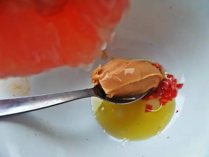 Салат "фруктовые брызги с рисом": шаг 8