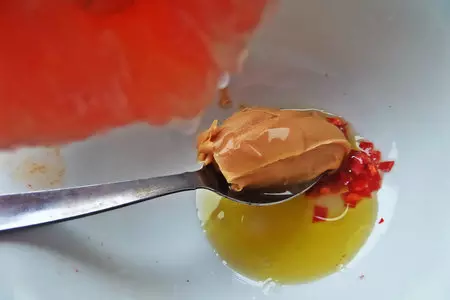 Салат "фруктовые брызги с рисом": шаг 8