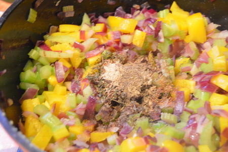 Рис " басмати" с овощами по-новоорлеански за 12 минут: шаг 4