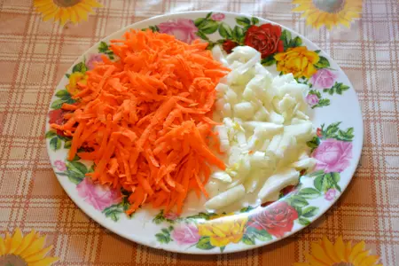 Гречневая каша с грибами: шаг 1