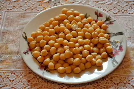 Плов с нутом и овощами (garbanzo palau): шаг 1