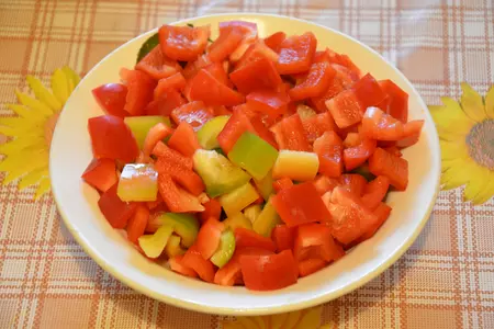 Плов с нутом и овощами (garbanzo palau): шаг 2