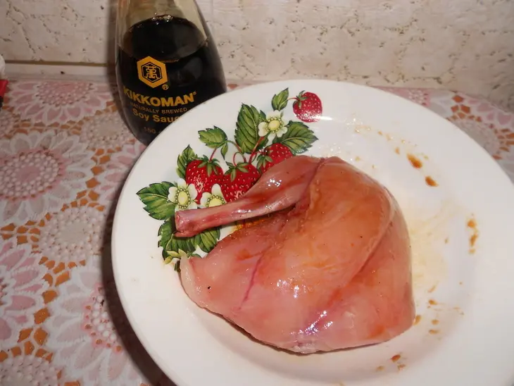 Кролик с пряными травами и овощами: шаг 2