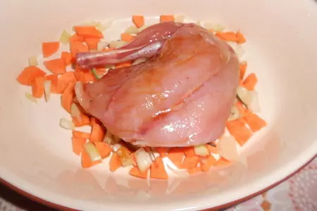 Кролик с пряными травами и овощами: шаг 4