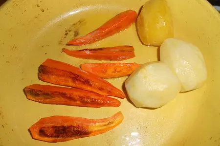 Кролик с пряными травами и овощами: шаг 8
