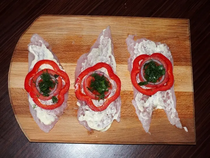 Куриные медальоны "по-женевски": шаг 5