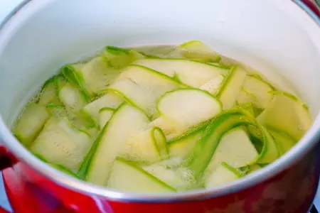 Курица по-итальянски с папарделле из кабачков: шаг 2