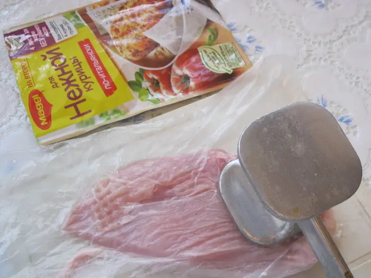 Курица по-итальянски с папарделле из кабачков: шаг 3