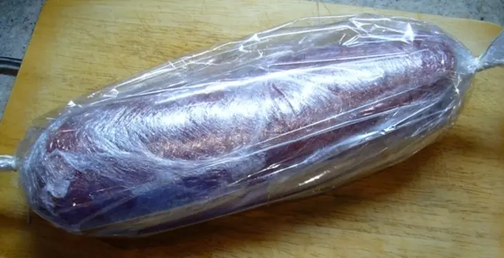 Мясной рулет из двух видов мяса: шаг 6