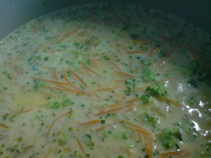Сливочный суп из брокколи,моркови и лука: шаг 5