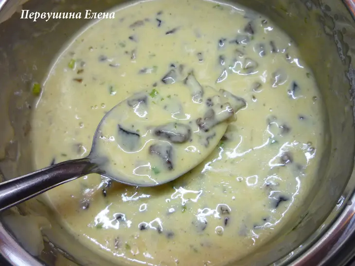 Блины по-датски со свининой и черносливом: шаг 9