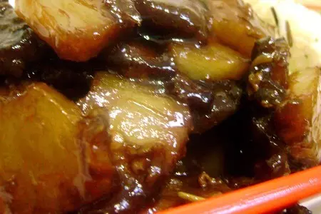 Ароматная свинина с ананасами: шаг 10