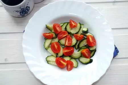Рисовый салат с овощами: шаг 1