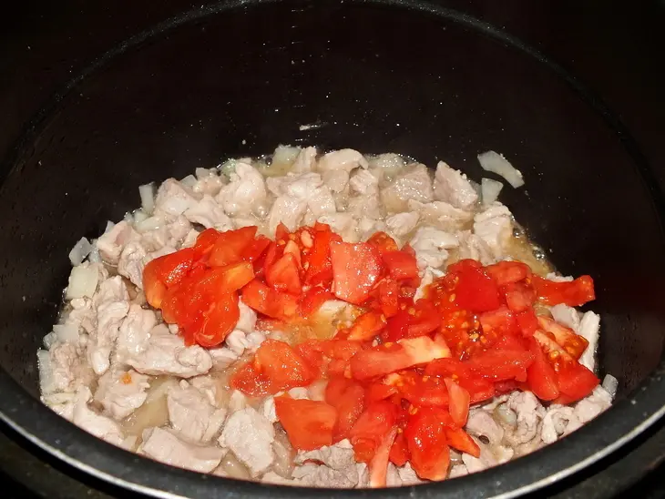 Мясо в соусе из мультискороварки: шаг 3