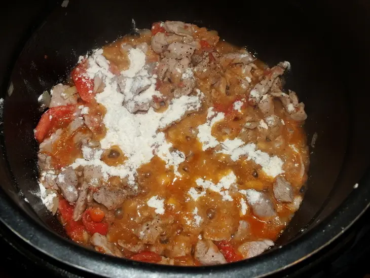 Мясо в соусе из мультискороварки: шаг 4