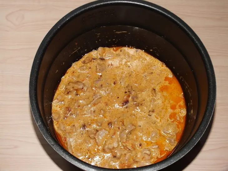 Мясо в соусе из мультискороварки: шаг 6