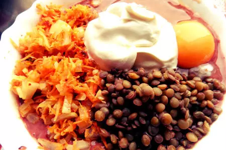 Печёночный паштет,запечённый в корзинках: шаг 3