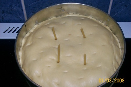 Пироги из бездрожжевого сдобного теста (с мясом и с яблоками): шаг 7