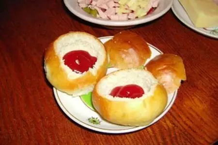 Пицца в "гнeздышке": шаг 2