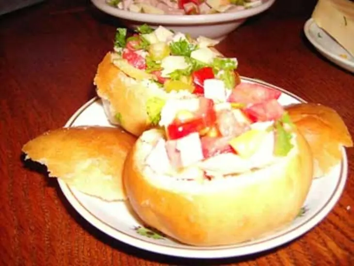Пицца в "гнeздышке": шаг 3