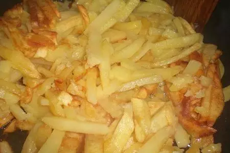 Рыбка с зеленью.: шаг 3
