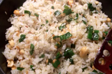 Нежный рис с орешками кешью: шаг 7