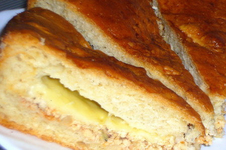 Пирог с курицей и сыром: шаг 8