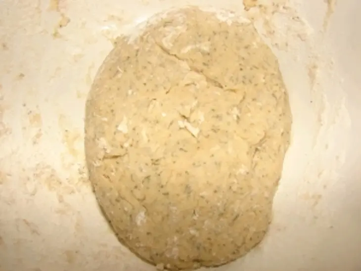 Коржики с укропом к любому супчику: шаг 2