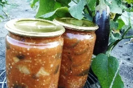 Острая закуска из баклажан на зиму: шаг 6