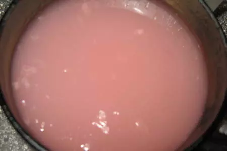 Молочный коктейль"кисельные реки": шаг 3